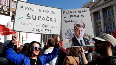 Antyrządowy protest w Chorwacji. Tysiące osób wyszły na ulice