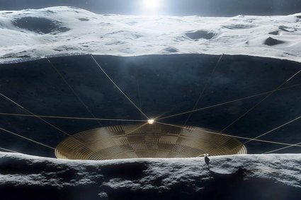 NASA chce zbudować gigantyczny radioteleskop na Księżycu. Pozwoli zajrzeć w przeszłość wszechświata