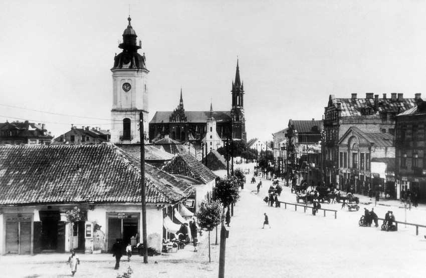 Poljski grad Bjalistok 1940. godine, gde je Rozin pradeda radio kao policajac | Foto: ullstein bild Dtl / Getty Images