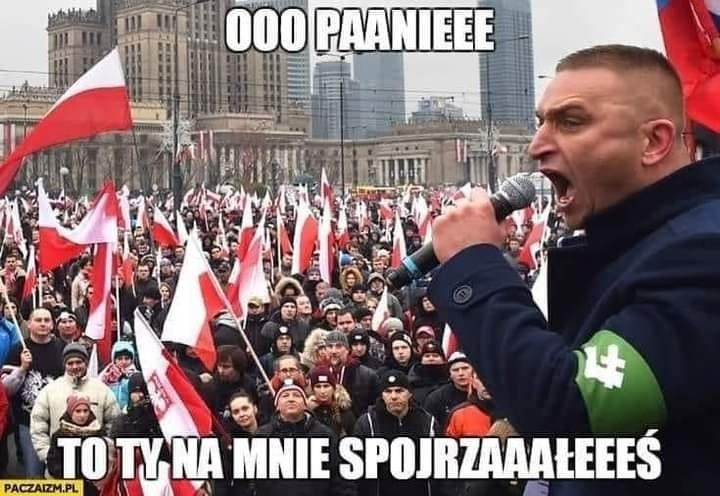 Mem o Robercie Bąkiewiczu