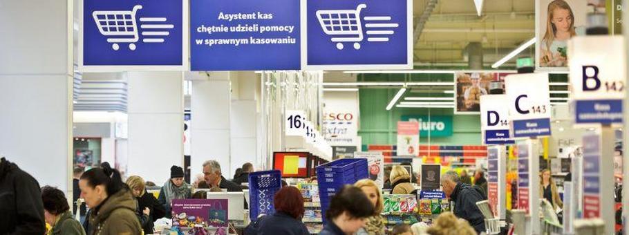 Polacy zakupy hipermarket