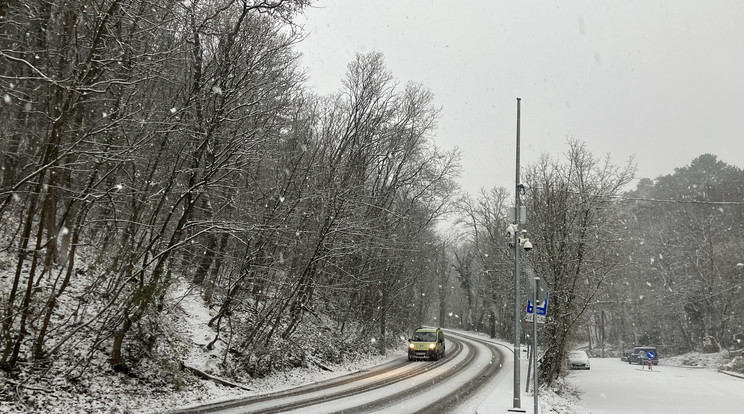 Több településen is 30 centiméternyi hó esett /Illusztráció: Pozsonyi Zita