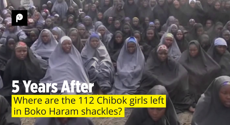 276 Chibok schoolgirls were abducted by Boko Haram five years ago. 164 have returned, but 112 other girls remain unaccounted for