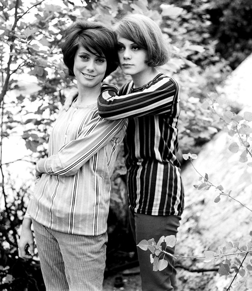 Catherine Deneuve i Francoise Dorleac