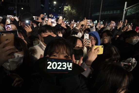 Świętowanie Nowego Roku w Seulu
