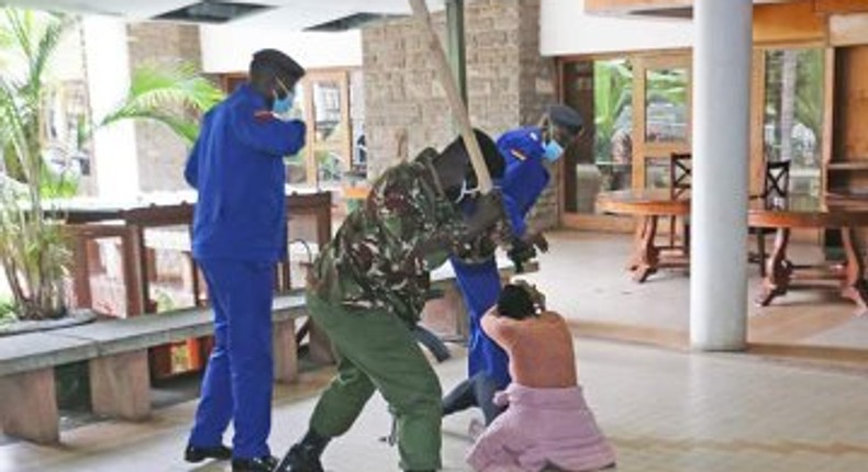 Police mete brutality on Nairobi MCA (Photos)