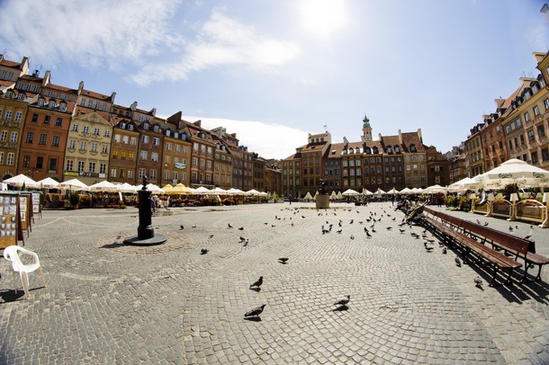 Warszawa Polska Stare Miasto Starówka podróże turystyka