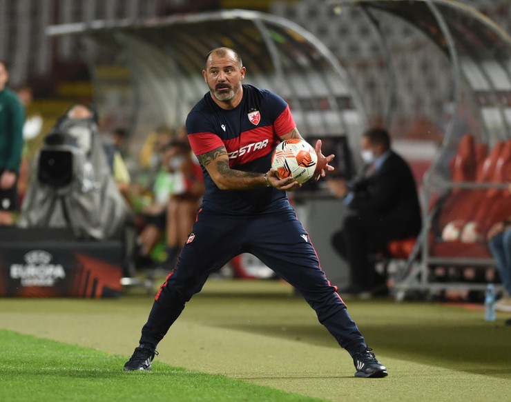Detalj sa meča FK Crvena zvezda - FK Braga