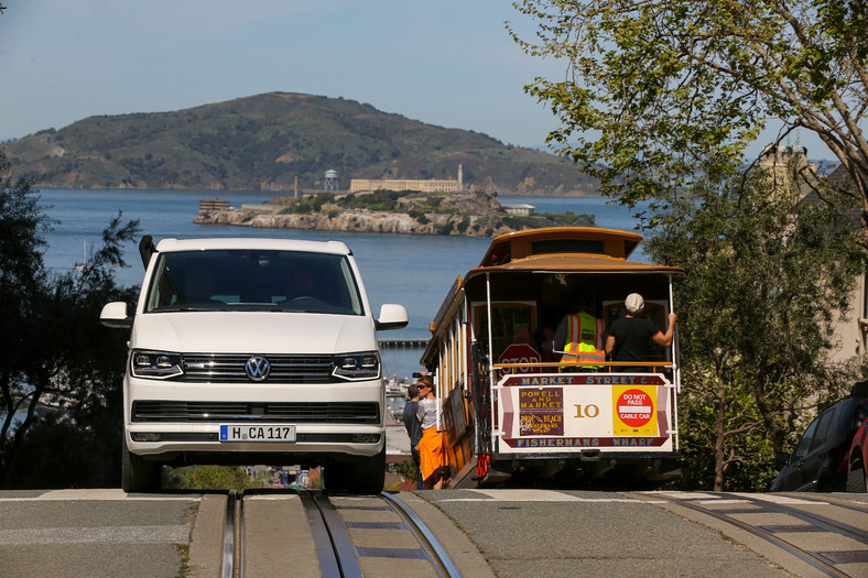 Volkswagenem California po Kalifornii