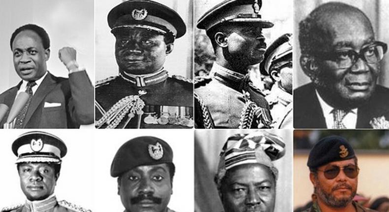 Heads of state since independence
