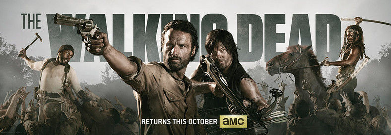 "The Walking Dead" - plakat promujący 4. sezon serialu