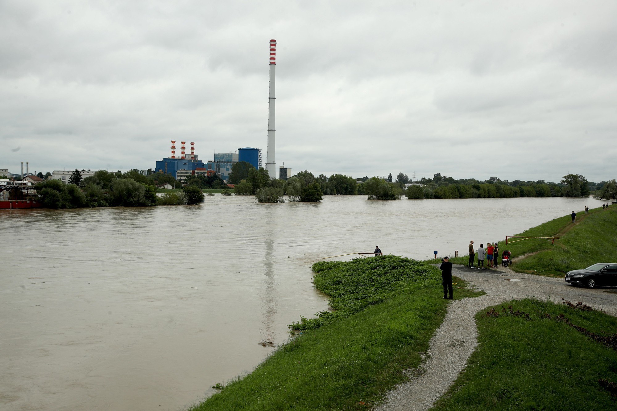 Chorvátsko zasiahli búrky.