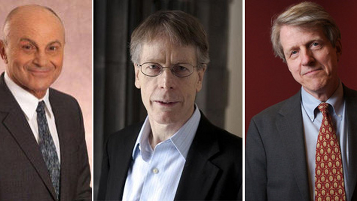 Nobel z ekonomii 2013 przyznany. Laureatami zostali Eugene F. Fama, Lars Peter Hansen i Robert J. Shiller. Królewska Szwedzka Akademia Nauk doceniła ich badania i analizy nad wycenami aktywów.