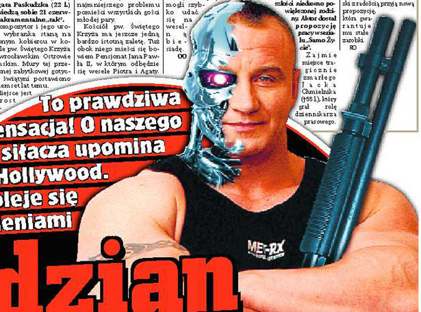 Pudzianowski ma zagrać Terminatora