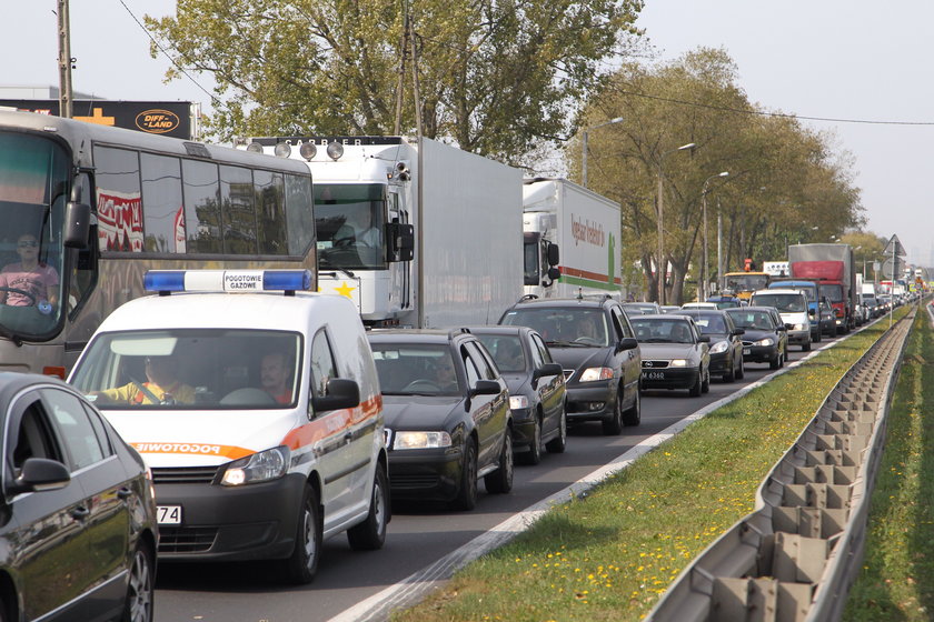 Wypadek na trasie lubelskiej