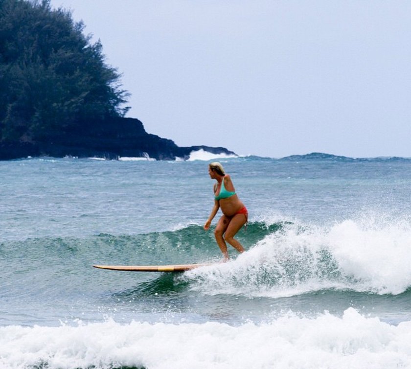 Bethany Hamilton pochwaliła się pięknym ciążowym brzuszkiem