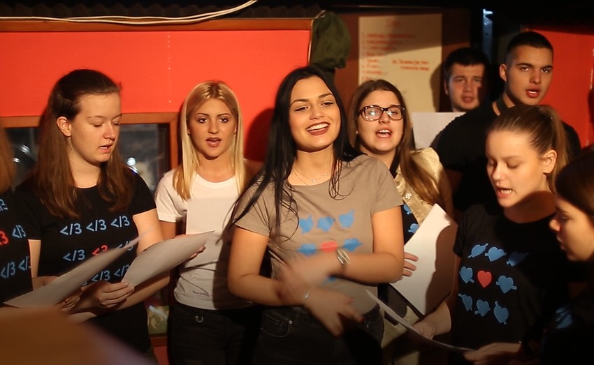 Đaci Muzičke škole "Stanković" priključili su se kampanji "Mogu da neću"