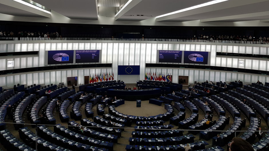 Parlament Europejski w Strasburgu