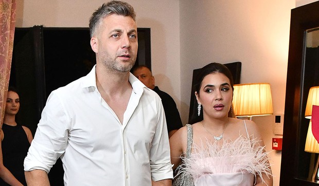 Bojan Vasković sa suprugom