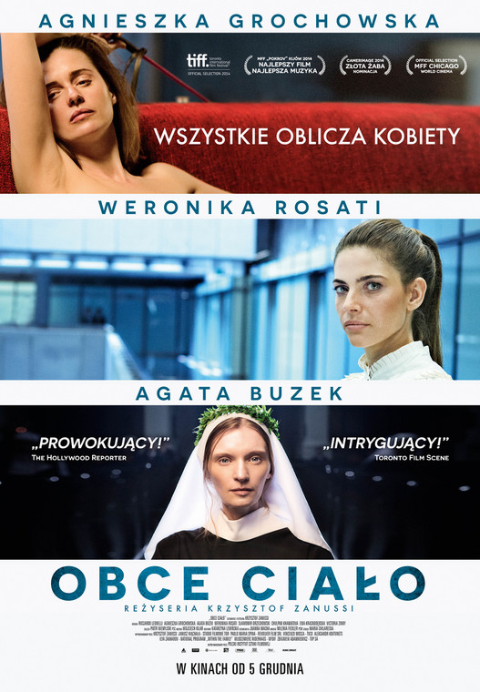 "Obce ciało" - plakat