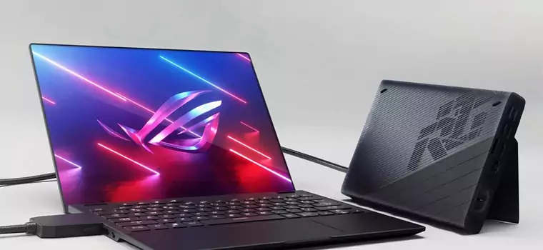 Asus ROG Flow X13 to niewielki notebook z zewnętrzną kartą GeForce RTX 3080 [CES 2021]