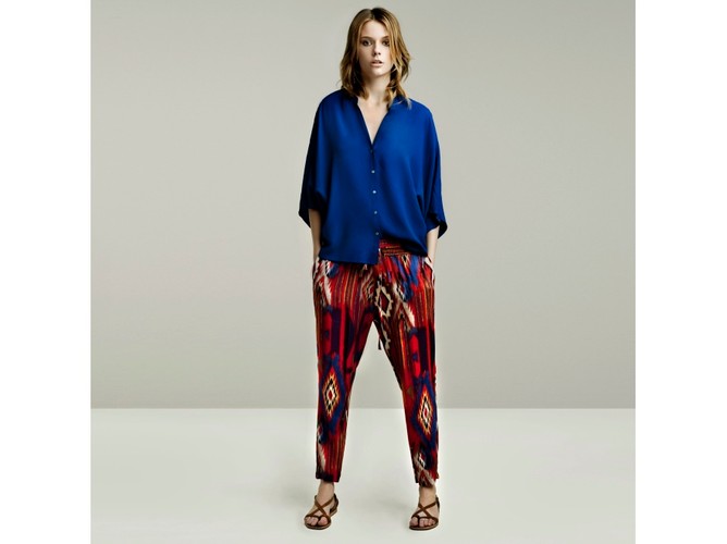 Kobieta zmienną jest - kolekcja ZARA lato 2011 - lookbook maj