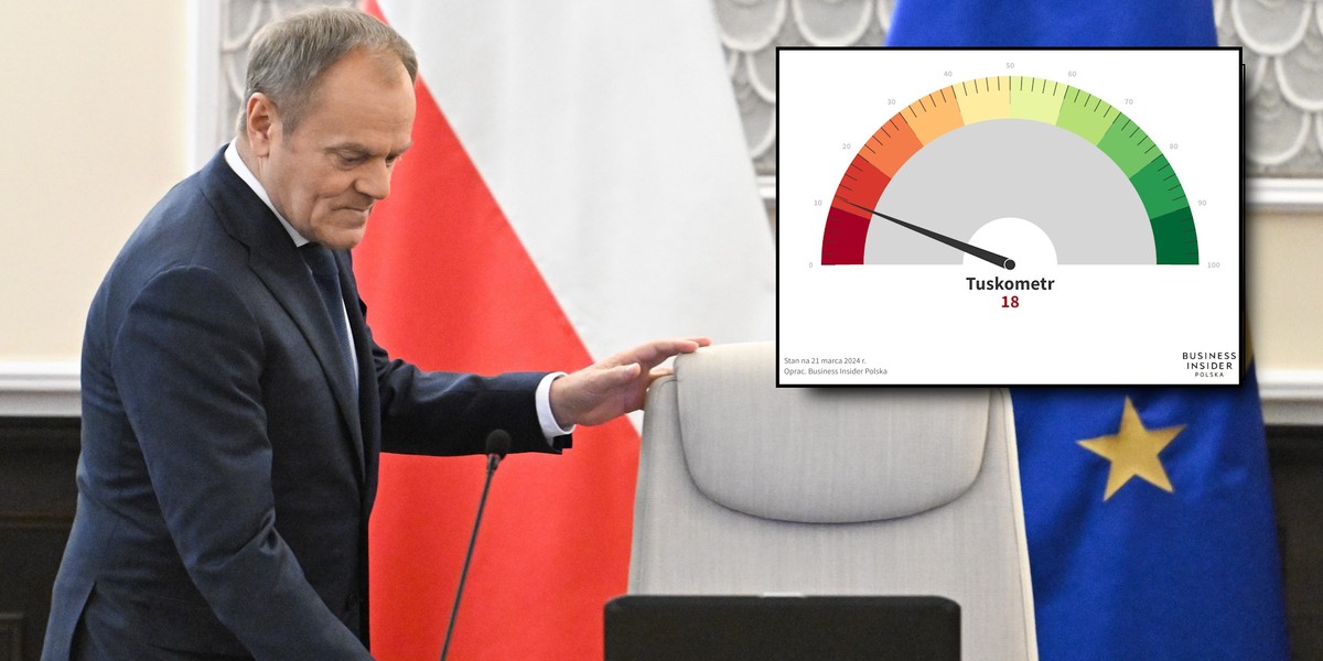 Donald Tusk jest premierem od 100 dni