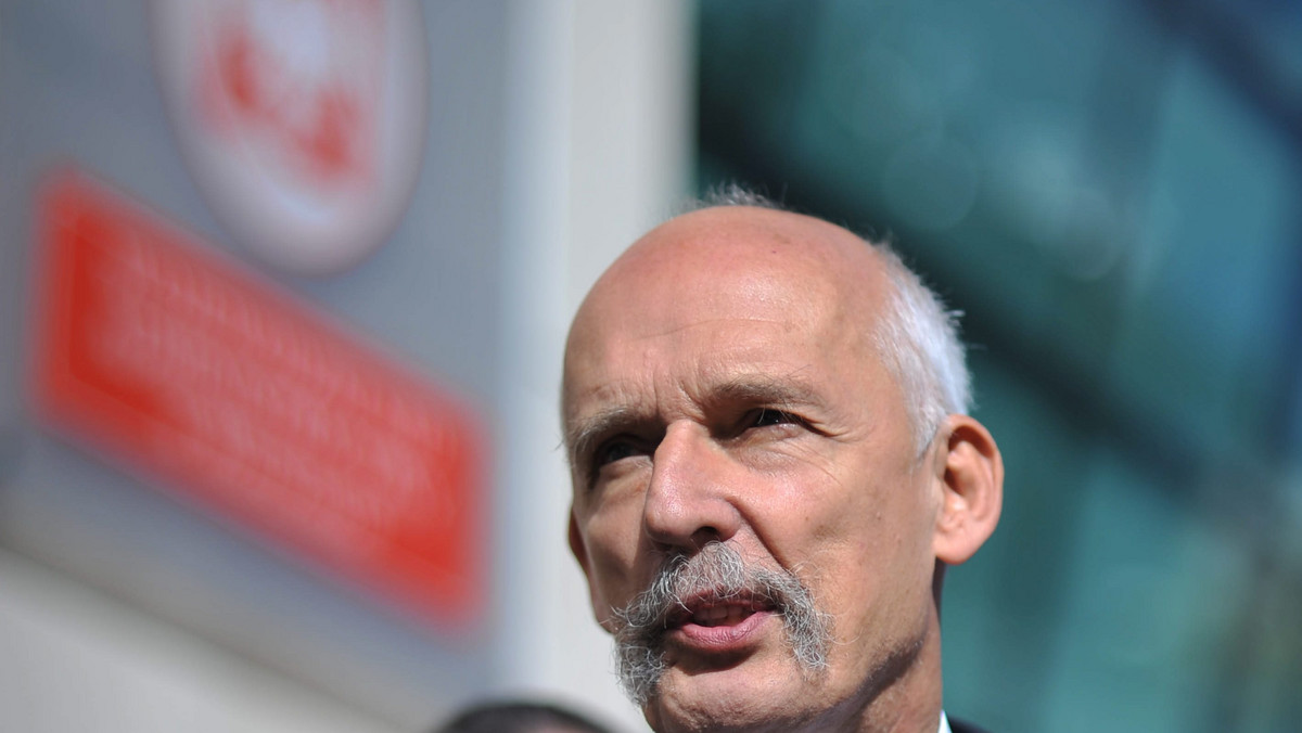 Prezes Nowej Prawicy Janusz Korwin-Mikke poinformował, że spotkał się dzisiaj z przedstawicielem OBWE, by przekazać swoją opinię na temat rejestracji list Komitetu Nowej Prawicy.