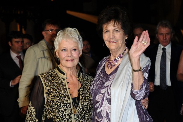 Judi Dench i Philomena Lee podczas Festiwalu Filmowego BFI w Londynie