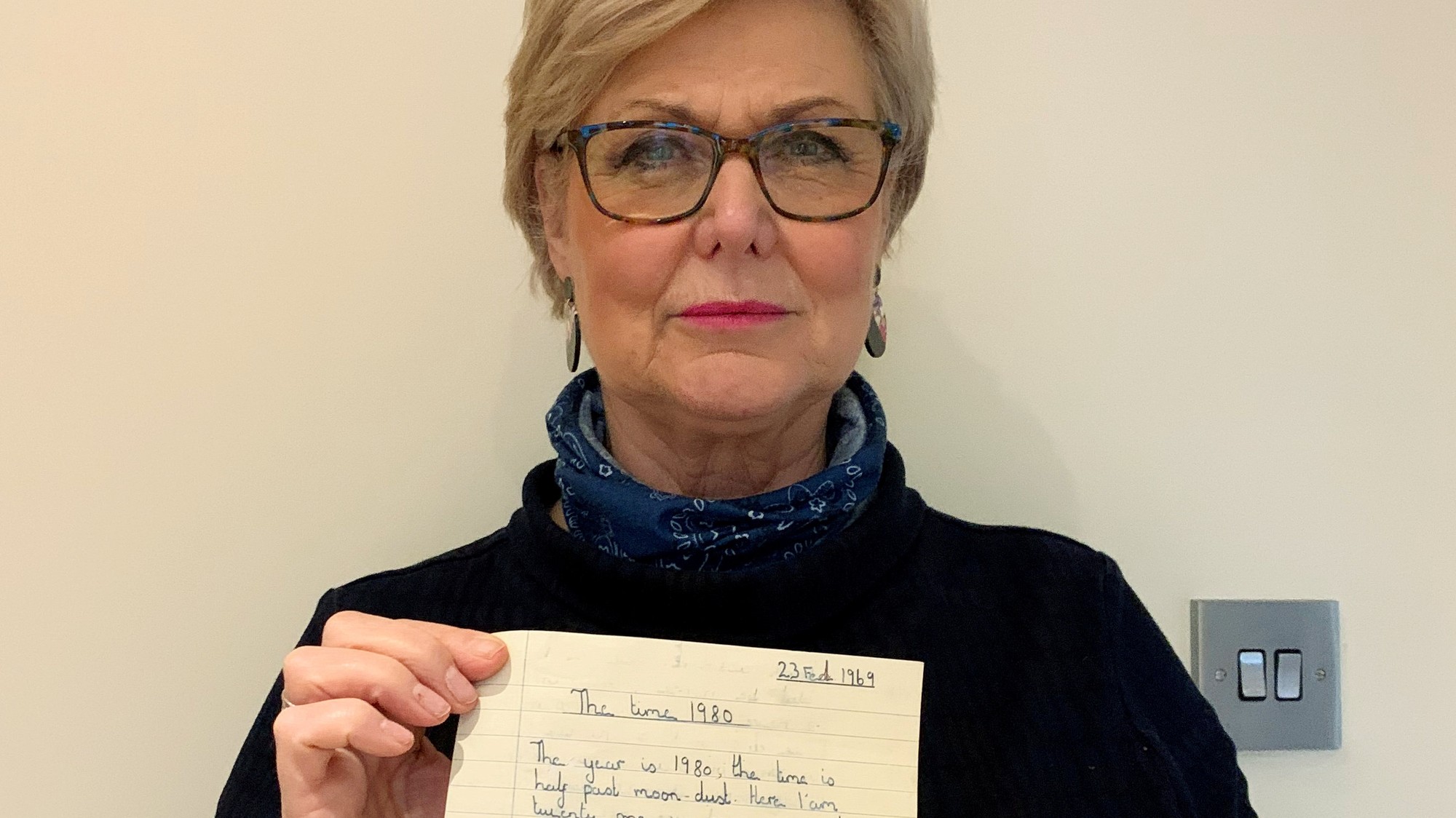 Petrova manželka zverejnila list aby našla autorku.