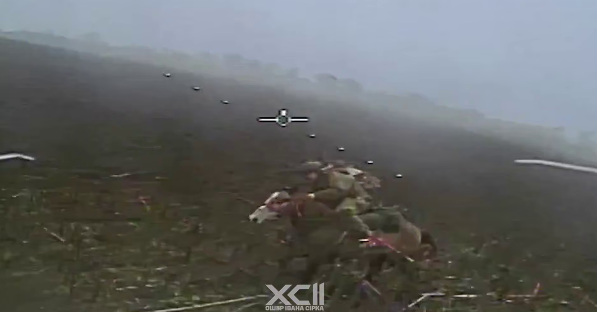 Myśleli, iż prześlizną się jak tatarski zwiad. Dron dopadł Rosjan