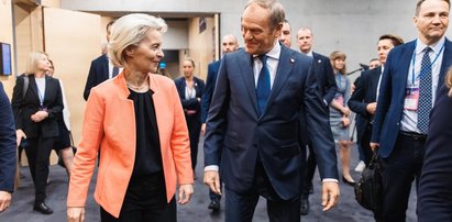 Tusk spotkał się z von der Leyen. Ważne słowa szefowej KE o Polsce