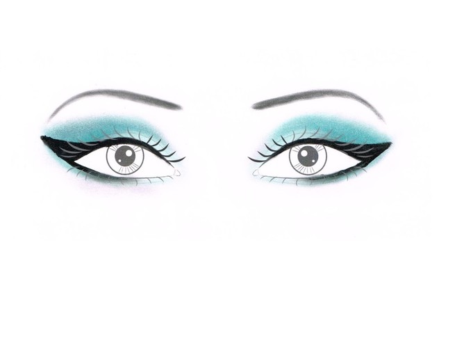 Oczy blisko osadzone