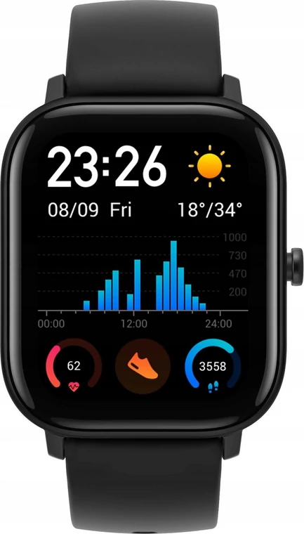 Xiaomi Amazfit GTS Czarny - 1