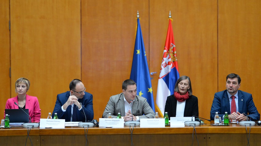 Pomoćnik ministra Maravić i ministar Ružić