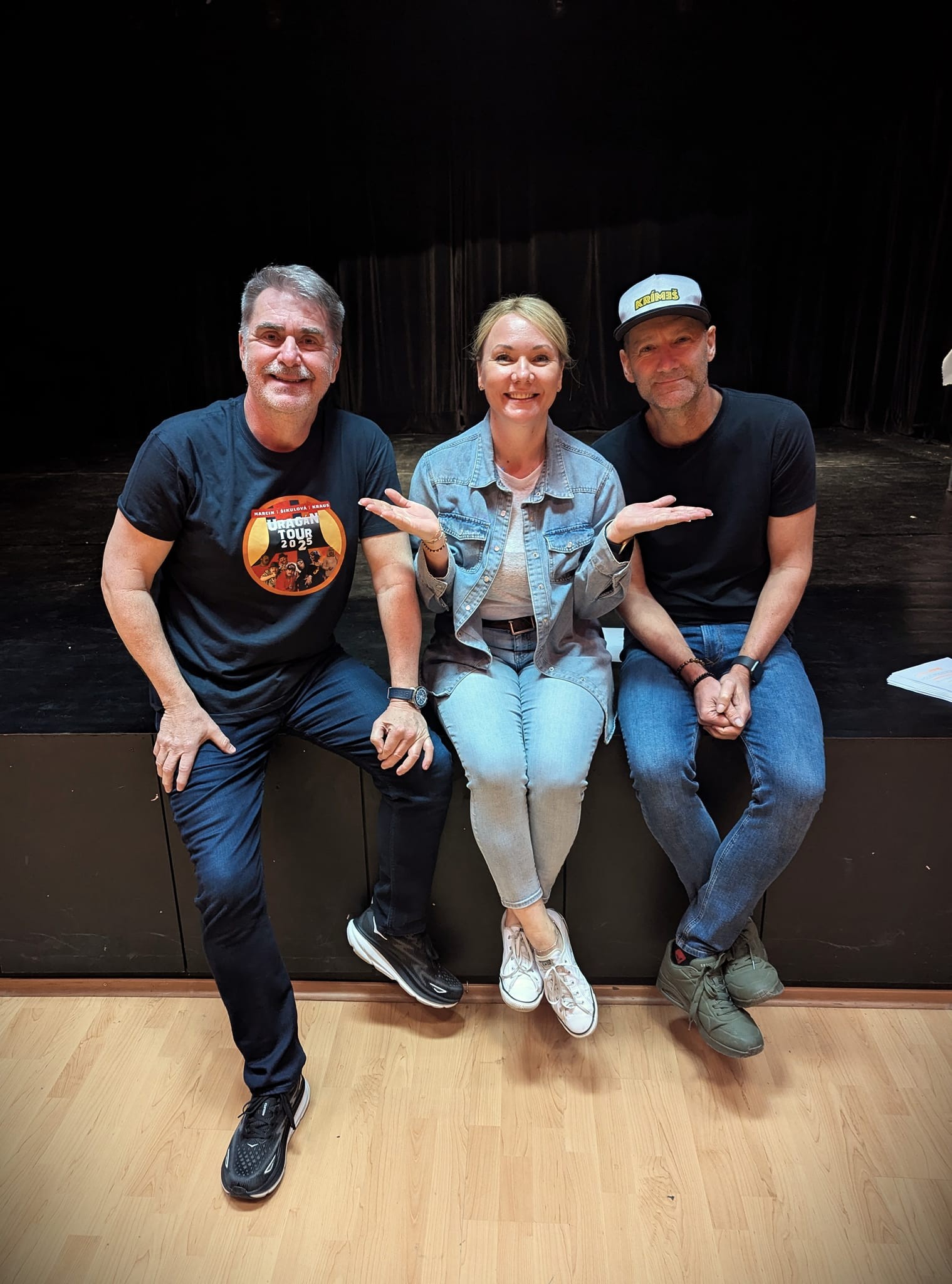 Peter Marcin, Zuzana Šikulová a Andy Kraus opäť spolu.