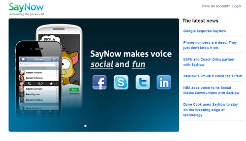Aplikacje SayNow zdobyły popularność, bo umożliwiają zadzwonienie do niektórych celebrytów i wysłuchania przygotowanych przez nie wiadomości głosowych