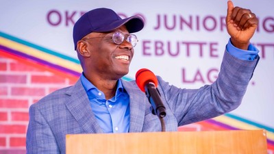 Lagos State governor, Babajide Sanwo-Olu [Twitter/@jidesanwoolu]