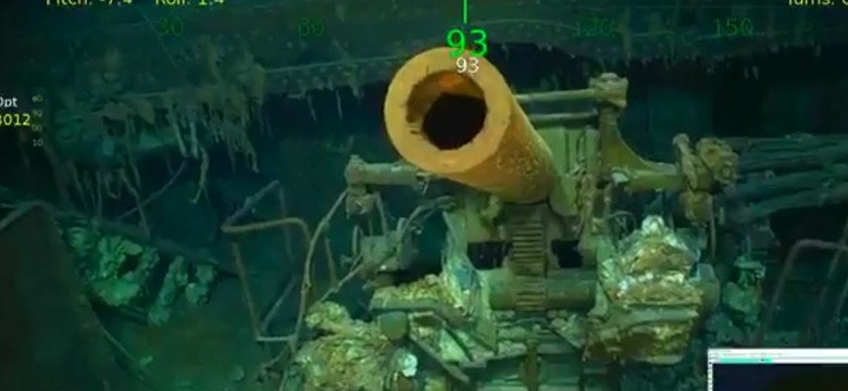 Amerykański miliarder odnalazł wrak legendarnego lotniskowca. Tak wyglądają szczątki "USS Lexington"