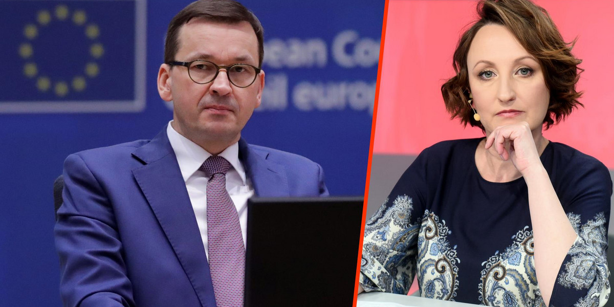 Mateusz Morawiecki i Agnieszka Burzyńska