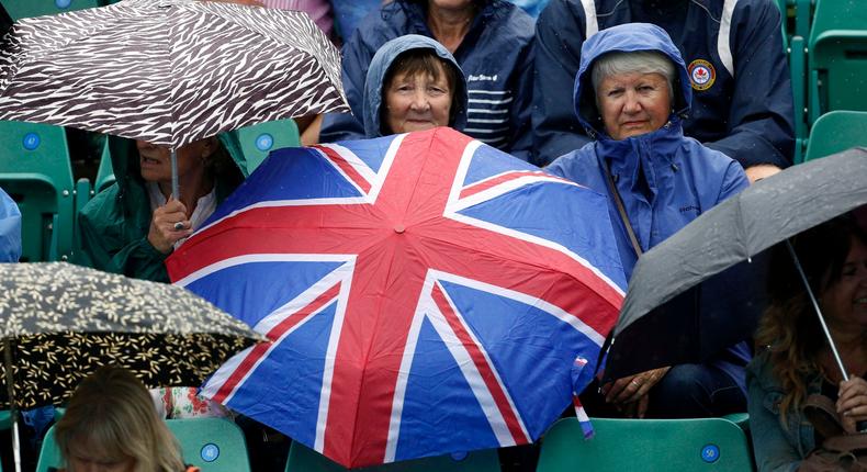 united kingdom umbrella union jack