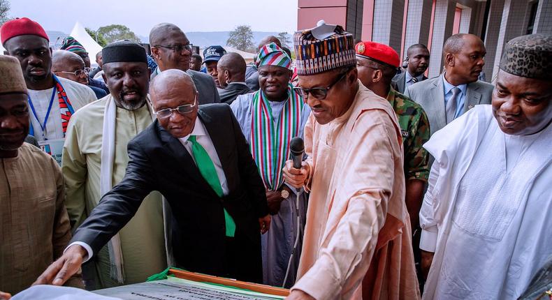 President Buhari inaugurates CBN Centre of Excellence in UNN1