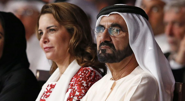 Dubai ruler Sheikh Mohammed bin Rashid al-Maktoum and his ex-wife