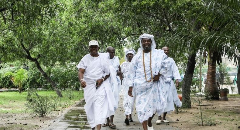 The purification ceremonies in Togo are intended to promote reconciliation