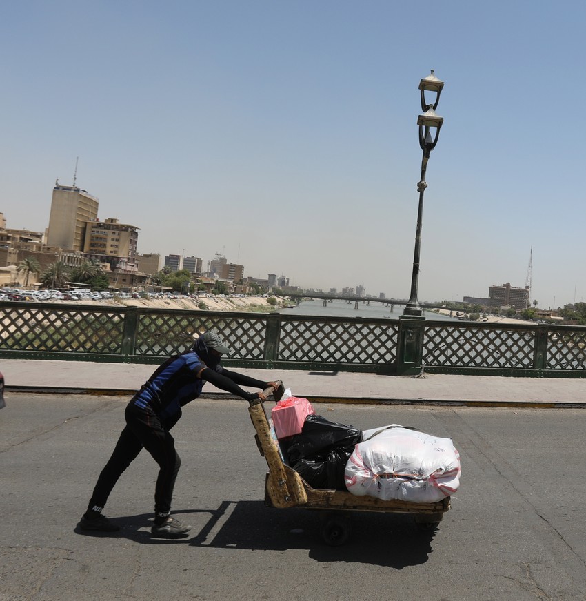 Vrućine u Iraku, Bagdad