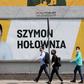 Mural wyborczy Szymona Hołowni