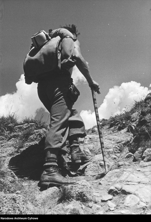 1937  - Turystyka górska na huculskich połoninach.