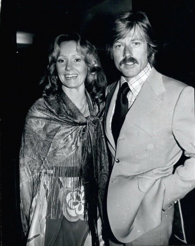 Robert Redford sa prvom suprugom Lolom