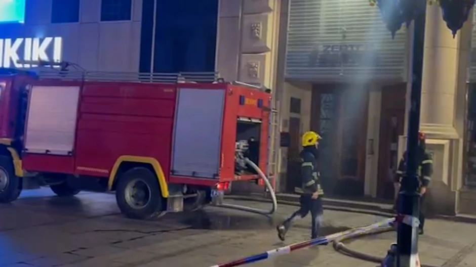Požar u Knez Mihailovoj