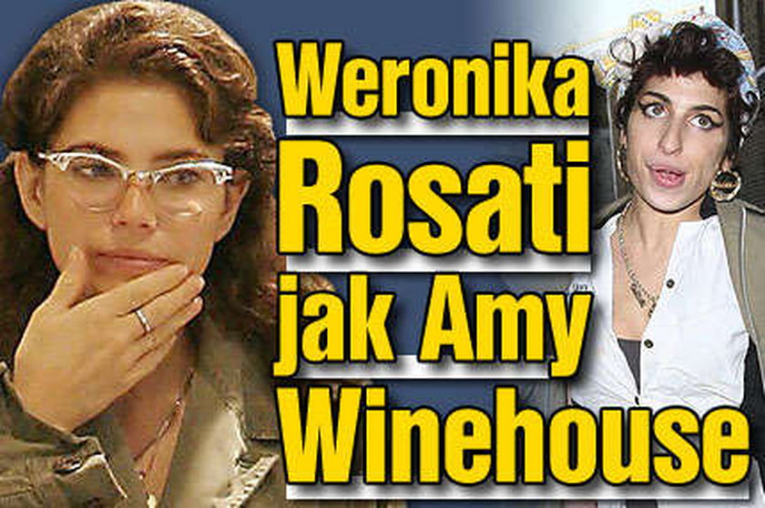 Weronika Rosati jest jak Amy Winehouse!